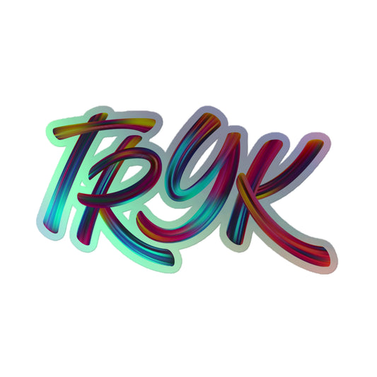 TRYK - Holographic stickers