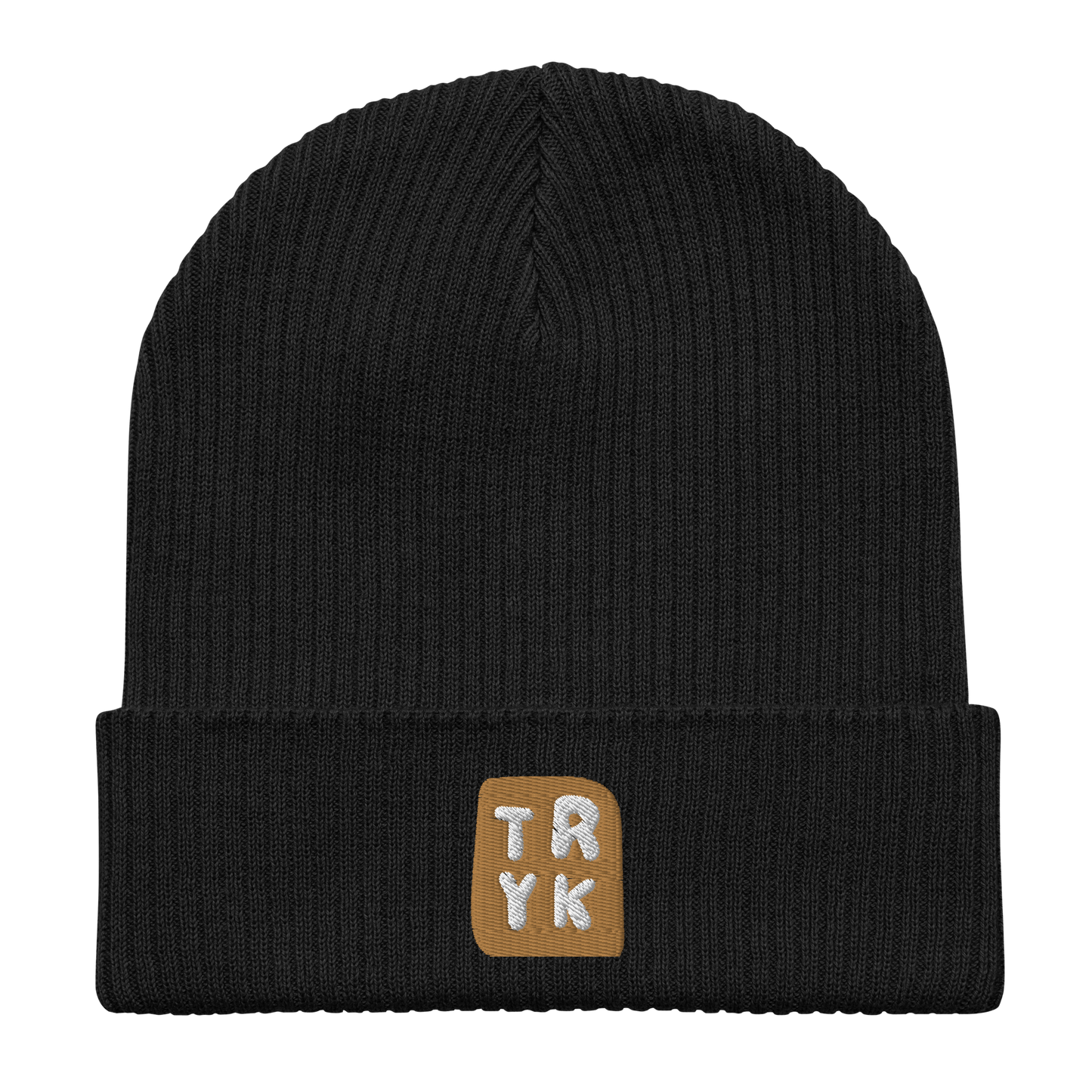 TRYK - Organic ribbed beanie