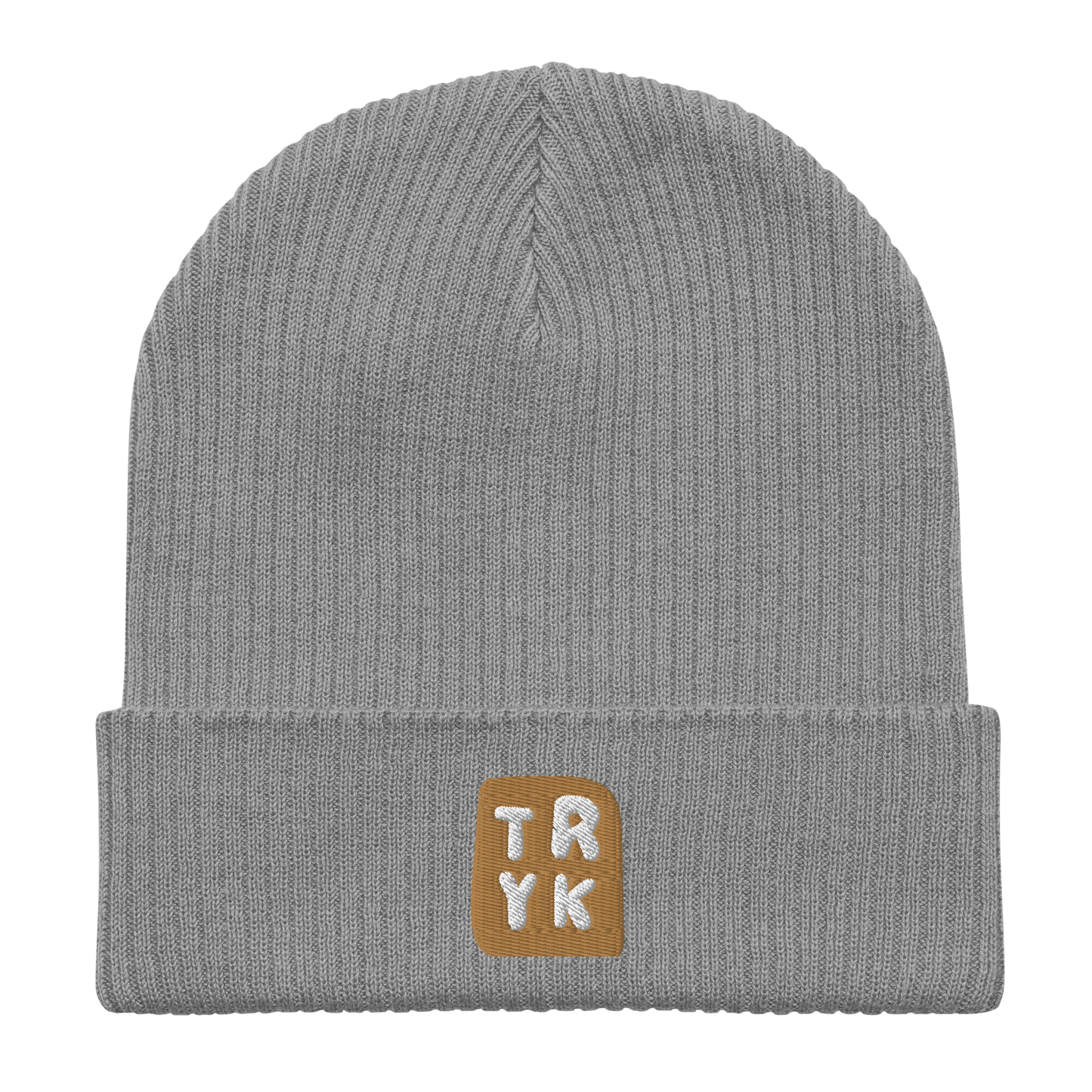 TRYK - Organic ribbed beanie